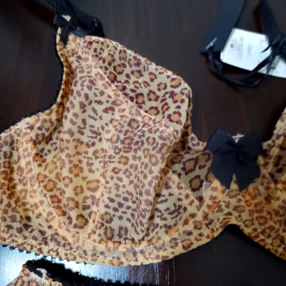 NWT Bra and Panty Matching Set 34D/S - Picture 3 of 7